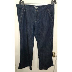 Old Navy Diva Boot-Cut Flared Jeans w/ Braided Poc